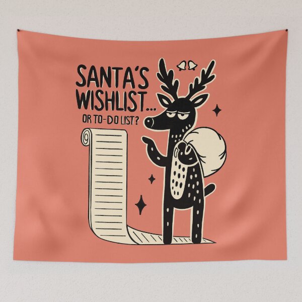 Item preview, Santa's Wishlist? designed and sold by marielmoreya.