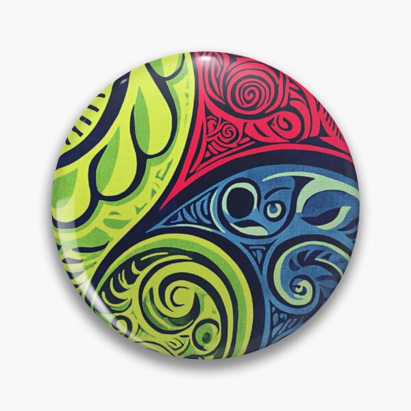 Item preview, New Zealand Paua Māori Pattern Koru Design 147 designed and sold by GrinGalore.