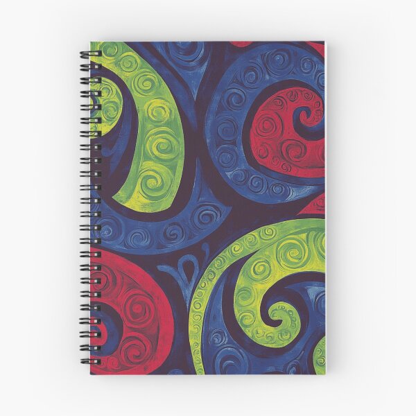 Item preview, New Zealand Paua Māori Pattern Koru Design 148 designed and sold by GrinGalore.