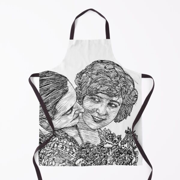 Item preview, ZELDA and F. SCOTT FITZGERALD ink portrait .2 designed and sold by lautir.