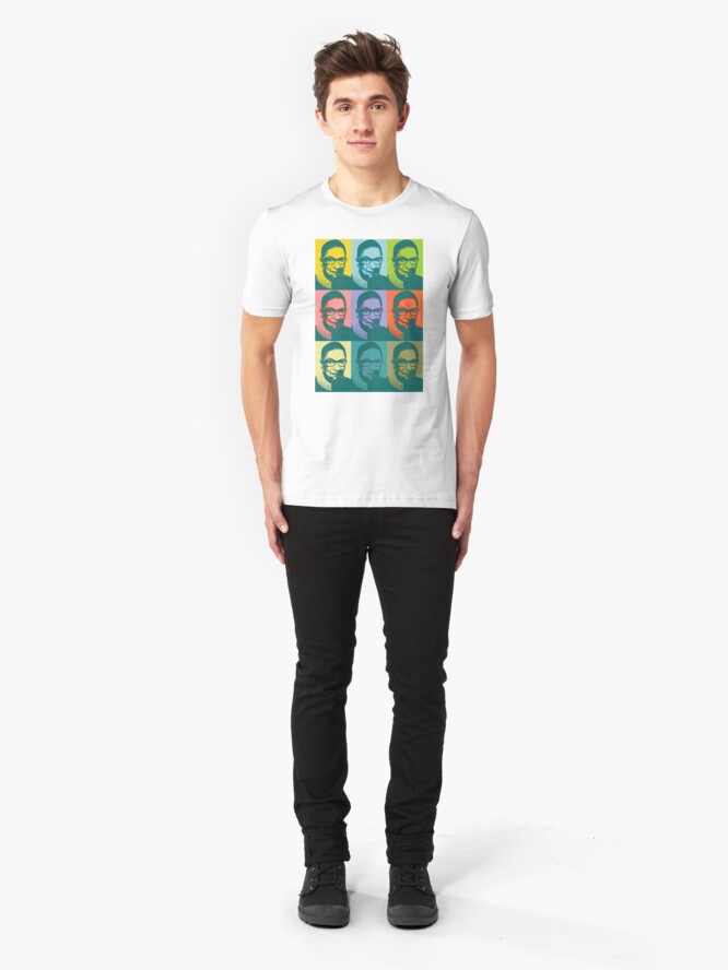 Alternate view of Notorious RBG for Spring Slim Fit T-Shirt