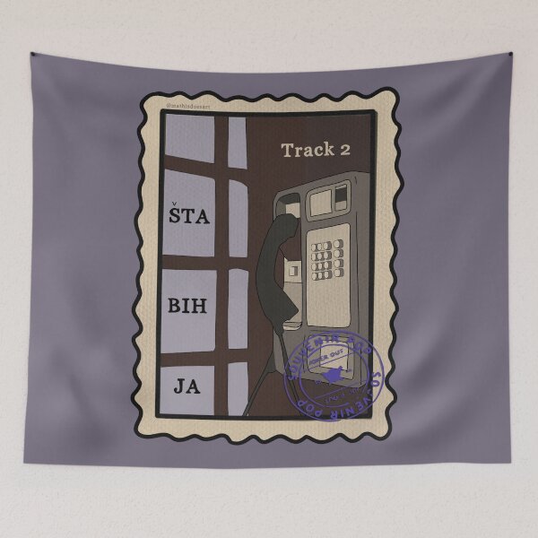 Item preview, Sta bih ja Stamp designed and sold by atlasbackache.