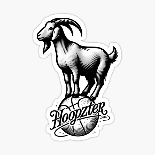 Goat Hoopzter Sticker