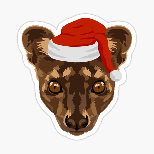 Item preview, Christmas Fossa designed and sold by GeoCreate.