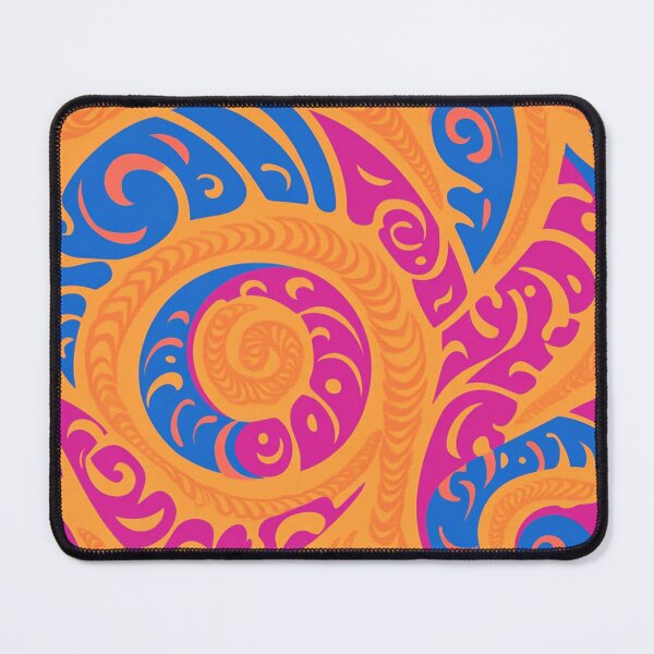 Item preview, New Zealand Paua Māori Pattern Koru Design 151 designed and sold by GrinGalore.