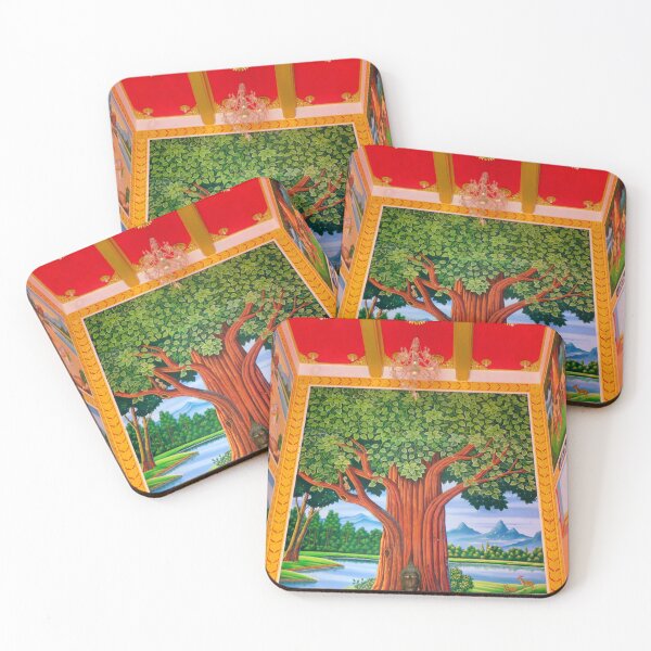 Item preview, Wat Pa Tha Makham temple, Interior artwork, Thailand designed and sold by JonDelorme.