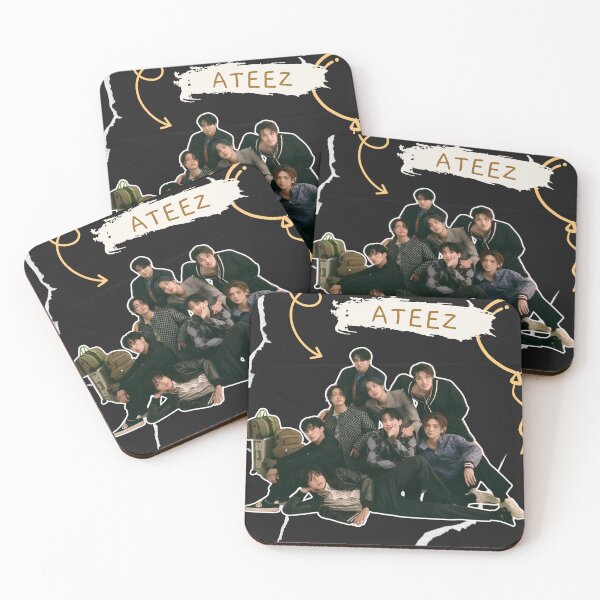 Item preview, happy birthday Ateez KPOP  designed and sold by jaofnn.