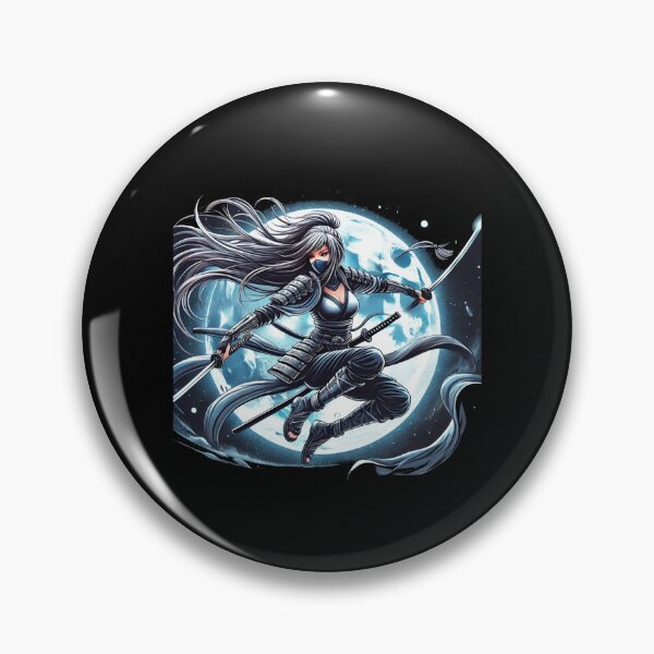 Item preview, Moonlit Assassin: The Silent Blades | Anime Design designed and sold by live-fully.