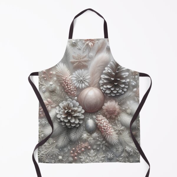 Item preview, .  Elegant Winter Wonderland Ornament and Pinecone Design designed and sold by aminz4.