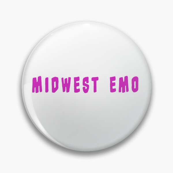 Item preview, Midwest Emo Sticker designed and sold by lemurdesigns.
