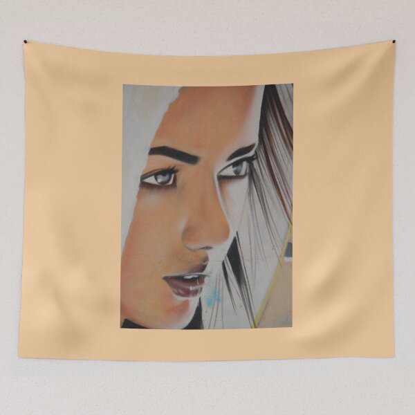 Item preview, Girl Mural Hood Ibiza designed and sold by eddiebarronshop.