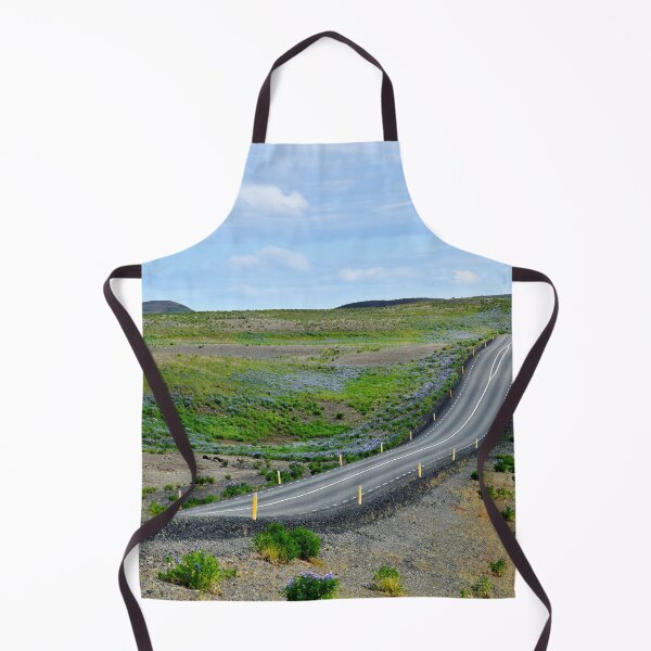 Item preview, Lonely empty road in northern Iceland, Original photography designed and sold by studio838.