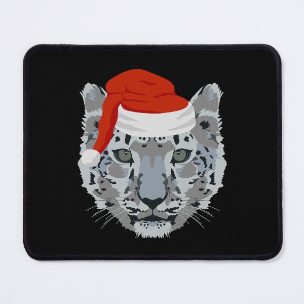 Item preview, Christmas Snow Leopard designed and sold by GeoCreate.