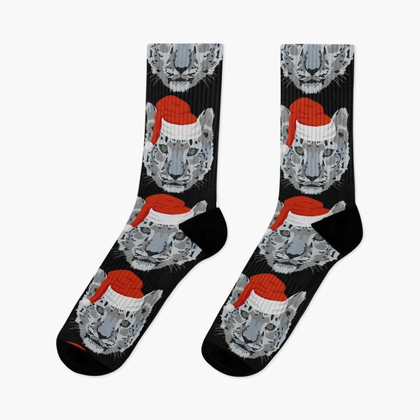 Item preview, Christmas Snow Leopard designed and sold by GeoCreate.