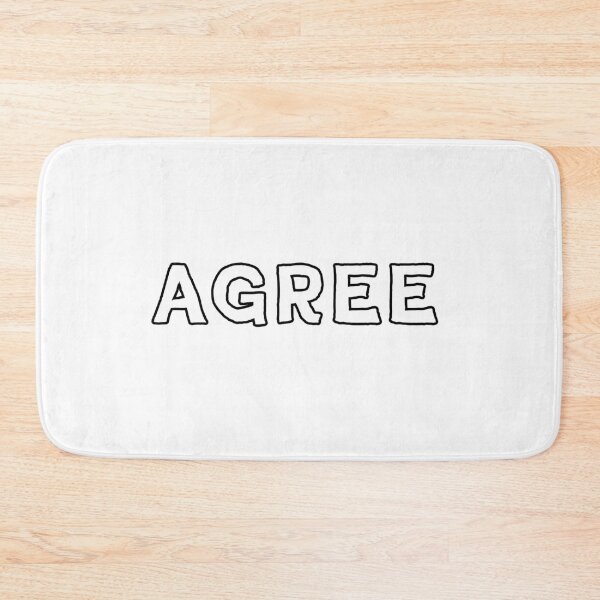 Item preview, Agree Sticker designed and sold by lemurdesigns.