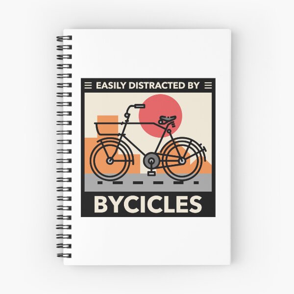 Item preview, EASILY DISTRACTED BY BYCICLES designed and sold by DiscoverDreams1.
