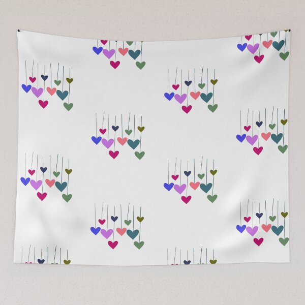 Item preview, Hanging Hearts, Hearts Afloat, Love is Uplifting designed and sold by TolgaSal.