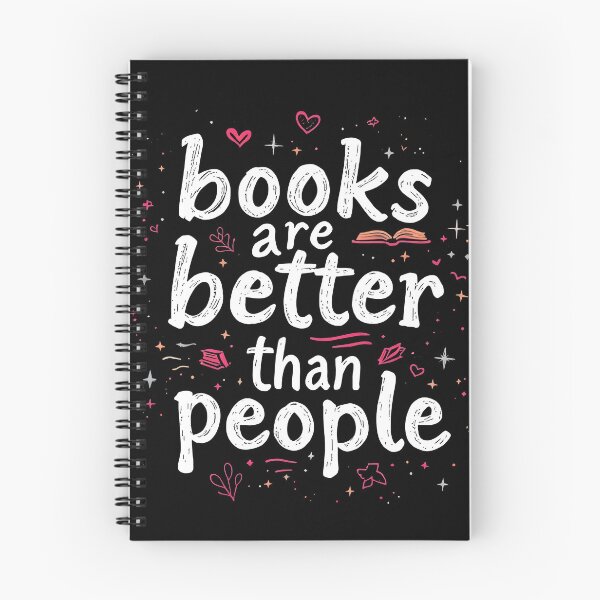 Artikelvorschau, Bücher sind besser als Menschen Introvertierter Buchliebhaber entworfen und verkauft von Davidpama.