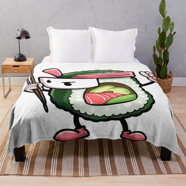 Item preview, "Sushi Hero – Fun & Action-Packed Design" designed and sold by AVCART.