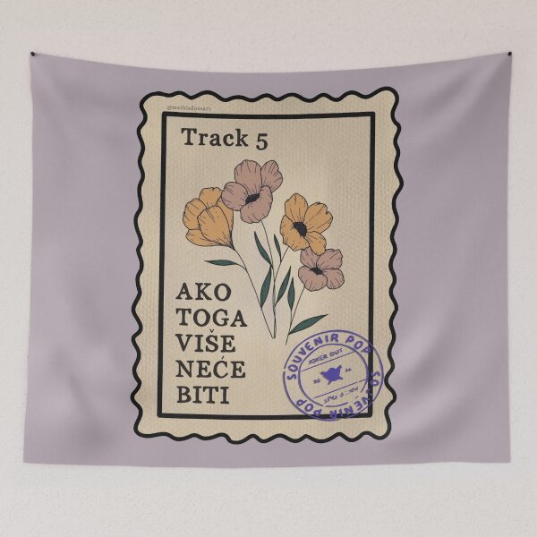 Item preview, Ako Toga Vise Nece Biti Stamp designed and sold by atlasbackache.