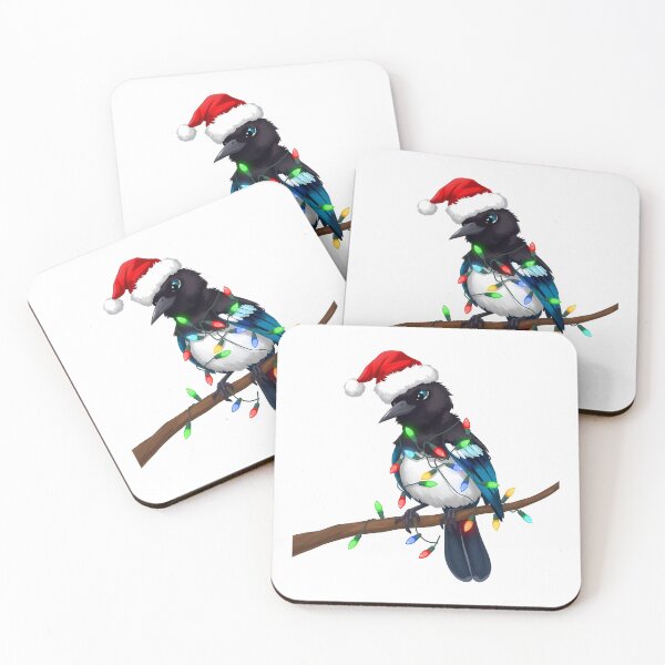 Item preview, Extra Festive Magpie  designed and sold by svarupa.
