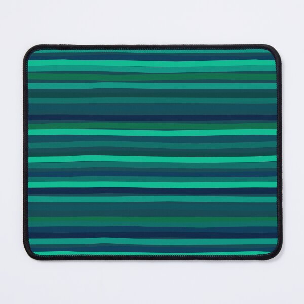 Item preview, Emerald stripes horizontal. designed and sold by SpottedPilot.