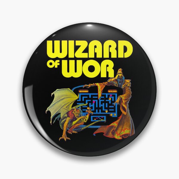 Artikelvorschau, Wizard of Wor Retro-Spielcover entworfen und verkauft von Retr0Tshirts.