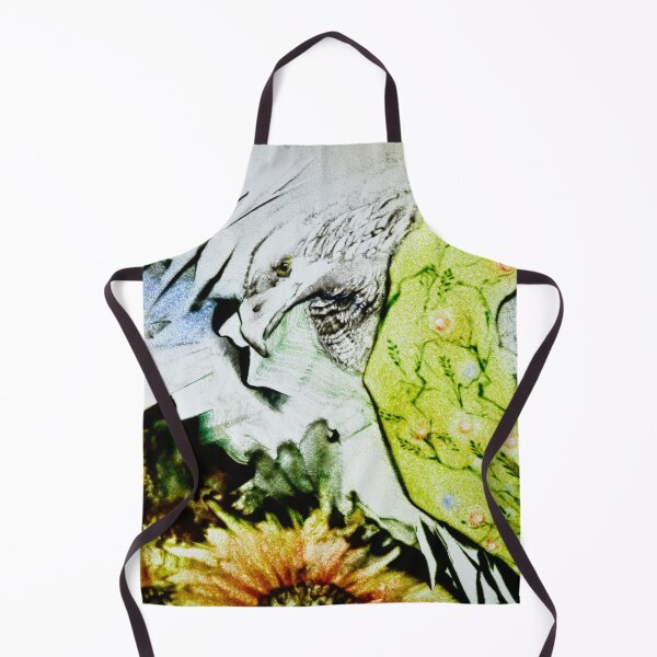Item preview, Abstract Sand art Composition with Sunflowers and Eagle designed and sold by sandexperiment.