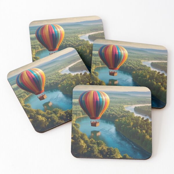 Item preview, Colorful Horizons Over the Forest’s Embrace designed and sold by BlareBlare.