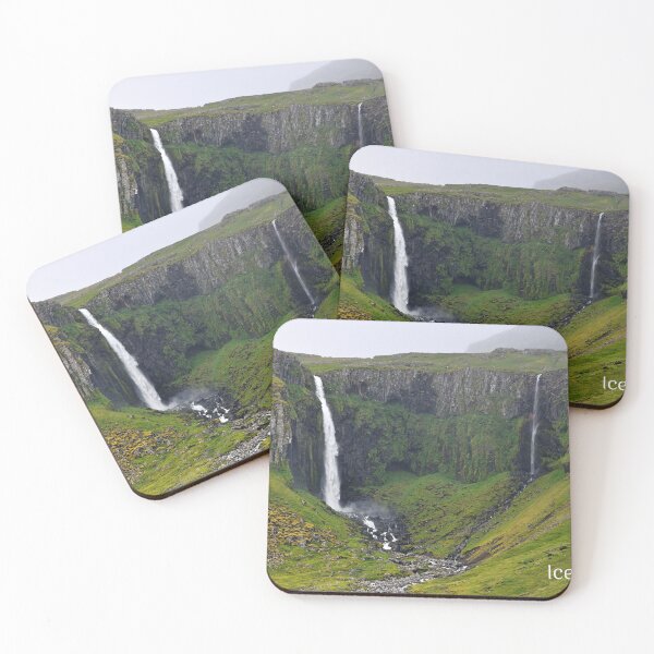 Item preview, Beautiful waterfalls on the Iceland, Original photography designed and sold by studio838.