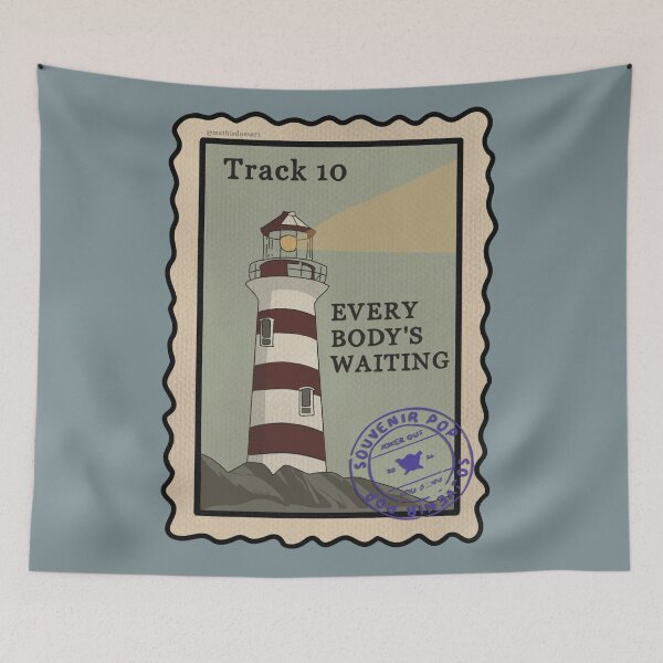Item preview, Everybody's Waiting Stamp designed and sold by atlasbackache.