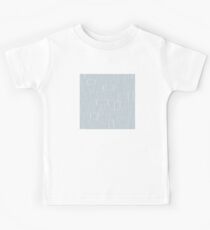 Light Gray Mod Shapes Kids Tee