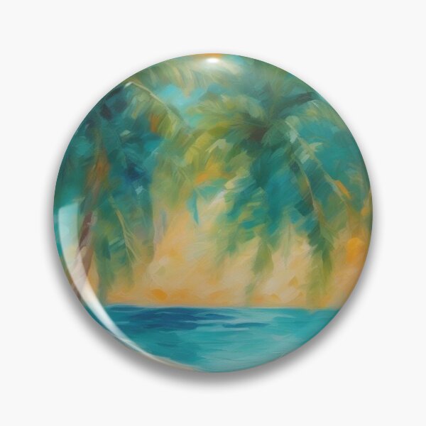 Item preview, Vibrant Tropical Beach Paradise designed and sold by MarkLines.