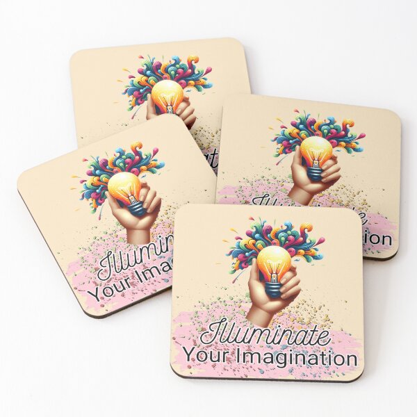 Item preview, Illuminate Your Imagination - Vibrant Creative Inspiration Art designed and sold by Dantin.