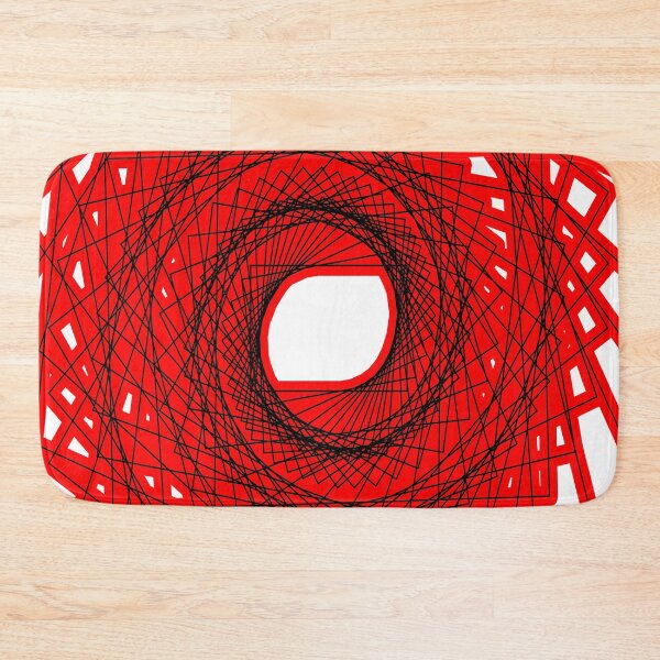 Item preview, Abstract geometric pattern - red. designed and sold by K.S ART.