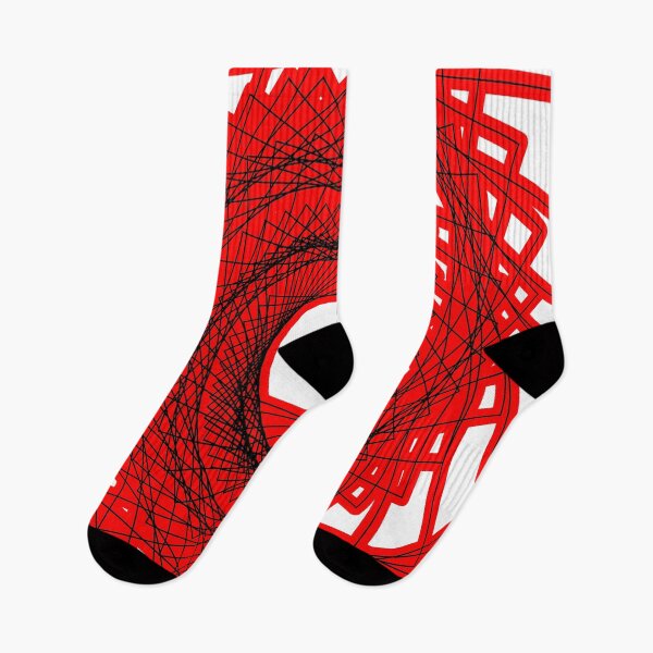 Item preview, Abstract geometric pattern - red. designed and sold by K.S ART.