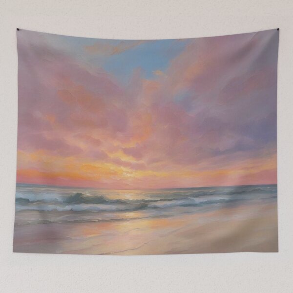 Item preview, Vivid Coastal Sunrise Glow designed and sold by MarkLines.