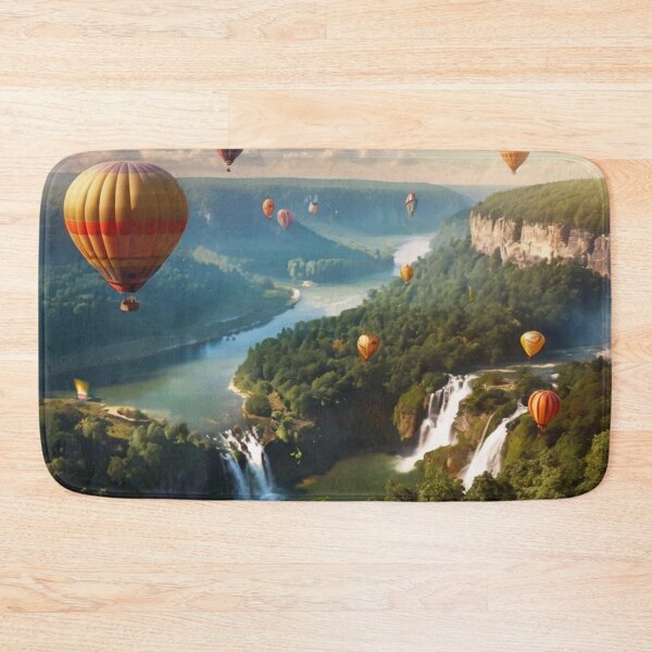 Artikelvorschau, Dancing Balloons Over Cascading Waters entworfen und verkauft von BlareBlare.