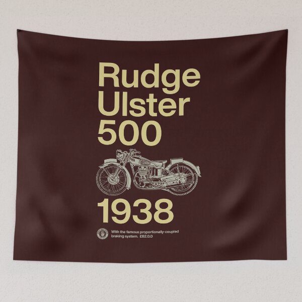 Item preview, Rudge Whitworth 500 Ulster - Helvetica Classic designed and sold by IronFlyers.