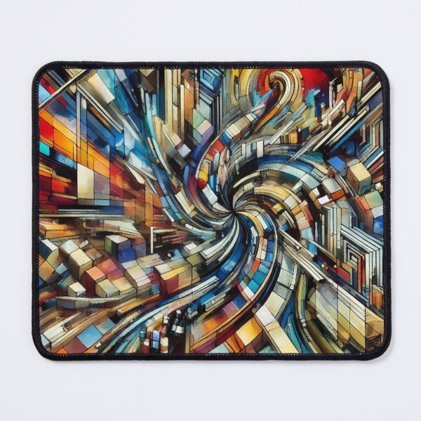 Item preview, Kaleidoscopic chaos in the streets of a big city designed and sold by Sigtrix.