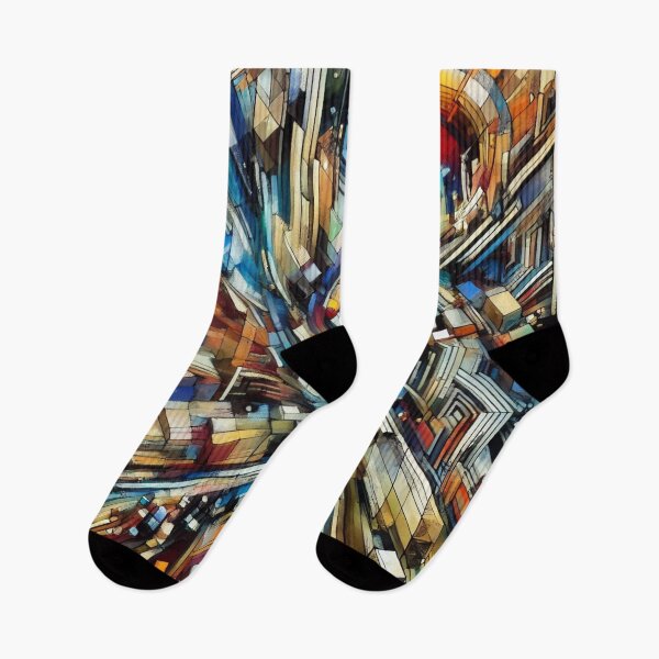 Item preview, Kaleidoscopic chaos in the streets of a big city designed and sold by Sigtrix.