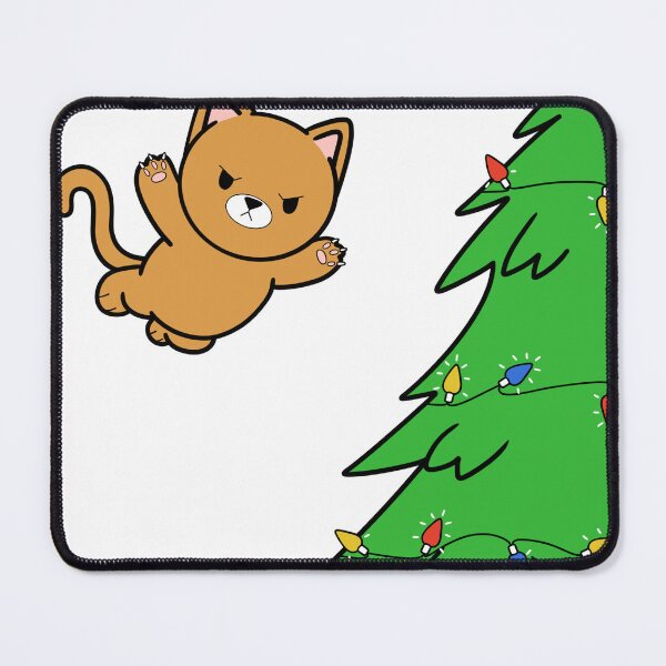 Item preview, Cat Attack Christmas Tree designed and sold by jonn4y.