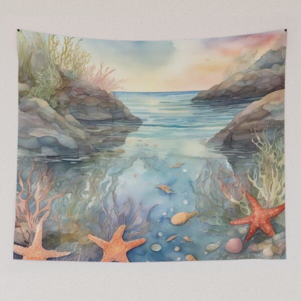 Item preview, Colorful Tidal Pool Reflections designed and sold by MarkLines.