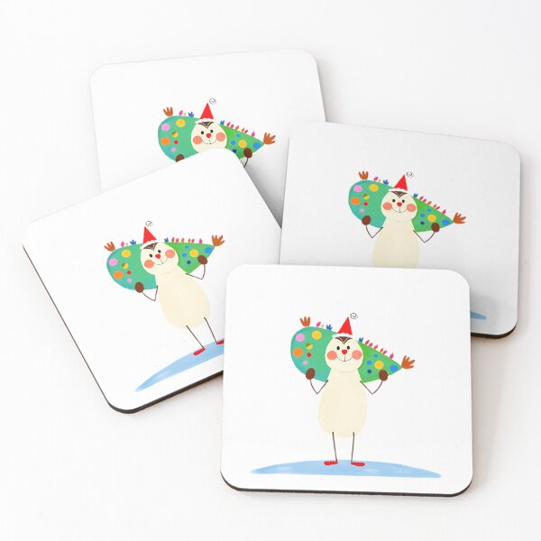 Item preview, A fun snowman carrying a Christmas tree designed and sold by kankan22.
