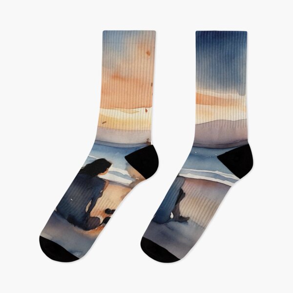 Item preview, Cozy Beach Bonfire Night designed and sold by MarkLines.