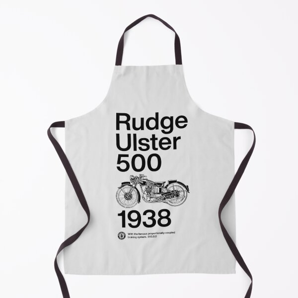 Item preview, Rudge Whitworth 500 Ulster - Helvetica Classic - Black designed and sold by IronFlyers.