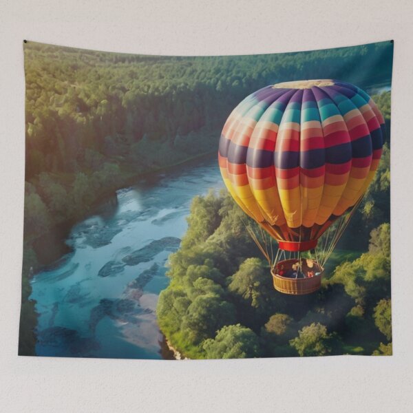Item preview, Skyward Dreams Over the Enchanted Forest designed and sold by BlareBlare.