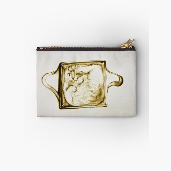 Item preview, Cat in a Bag Sand Art Illustration designed and sold by sandexperiment.