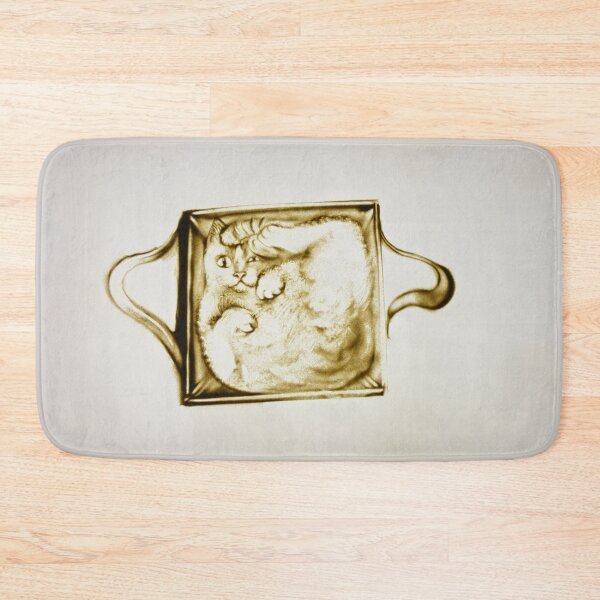 Item preview, Cat in a Bag Sand Art Illustration designed and sold by sandexperiment.