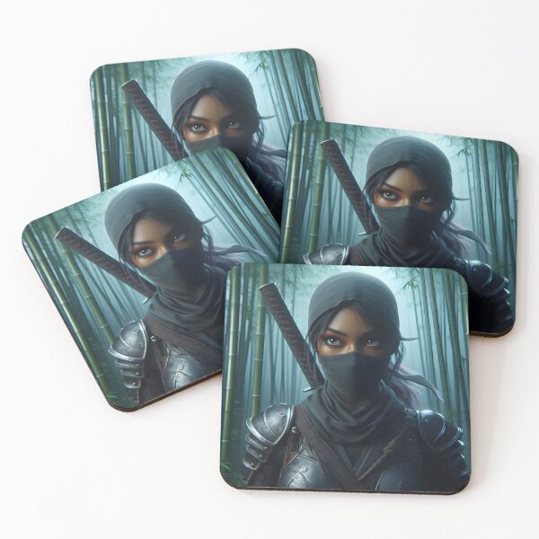 Item preview, Ninja Woman designed and sold by GalleryBrisArt.